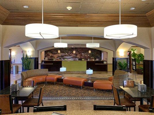 Comfortable and attractive lobby