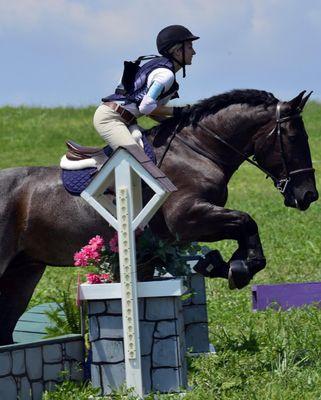 A rider competing at one of our Horse Trials.