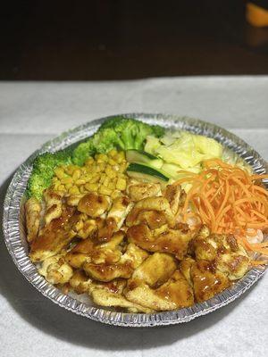 White meat Chicken teriyaki