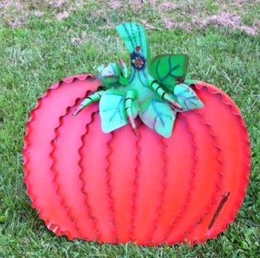 Funky Orange Pumpkin