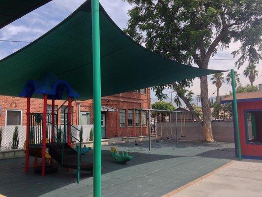 Outdoor Covered Play Area