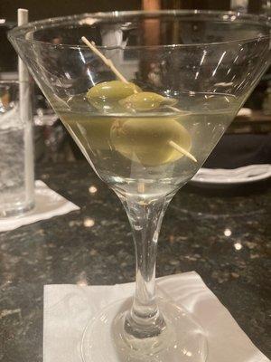 Fantastic dirty martini