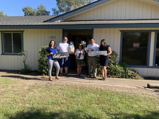 Congratulations to the new homeowners! Welcome to Madera!