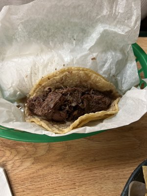 Barbacoa Taco