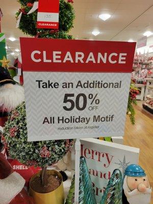 Looks pretty clear to me that an additional 50% should have been given on an advent calendar.