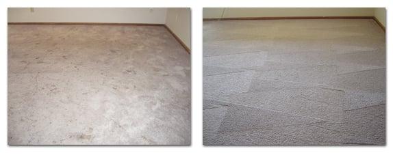 Carpet Cleaning - Before and After