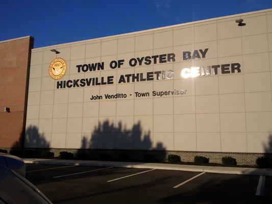 Signage for Town of Oyster Bay, Hicksville, NY