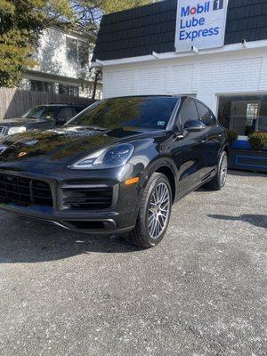 2023 Porsche Cayenne Coupe  washed