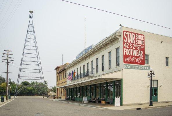 Pacific Hotel and Electric Light Tower