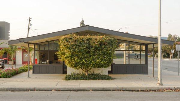 The front of our new building on 17th and O in Bakersfield, CA