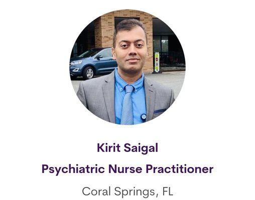 Kirit Saigal Nurse Practitioner