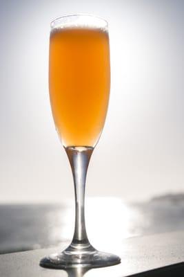 Passionate One | aperol | passion fruit | lemon | gin | prosecco float