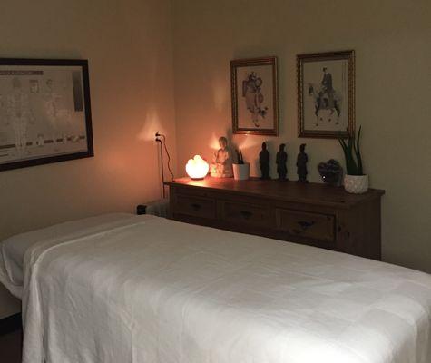 Massage room at 230 Collingwood #150