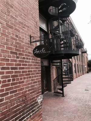 Side Entrance to Leigh & Co. Hair and Beauty Lounge (Remax Side)