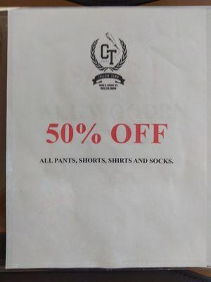 SALE 50% OFF.