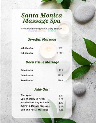 Santa Monica Massage