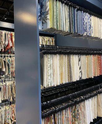 We have thousands of fabrics to choose from! Come in and have one of our designers assist you with creating the perfect palette!