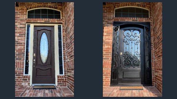 Custom Iron Door