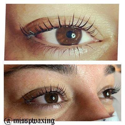 Keratin Lash lift with Tint