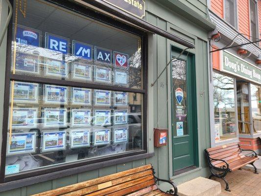 Check out my latest listings at the office window display at 16 Jordan Street in Skaneateles (right next to Doug's Fish Fry).