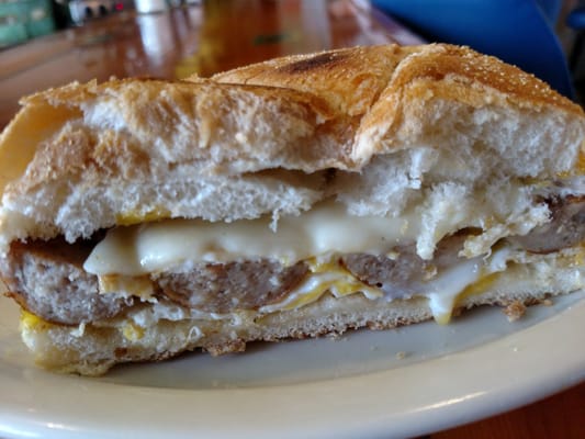 Sausage, Egg & Cheese S'wich