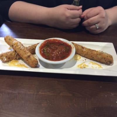 Mozzarella sticks.