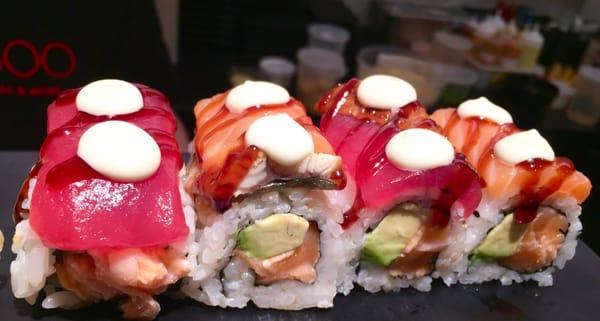 Sexy salmon roll lookin' pretty sexy