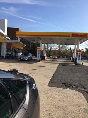 Shell station