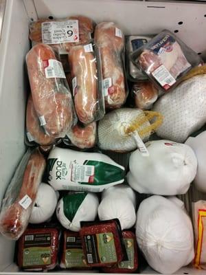 Fantastic and adorable meat selection - even rabbit and duck!