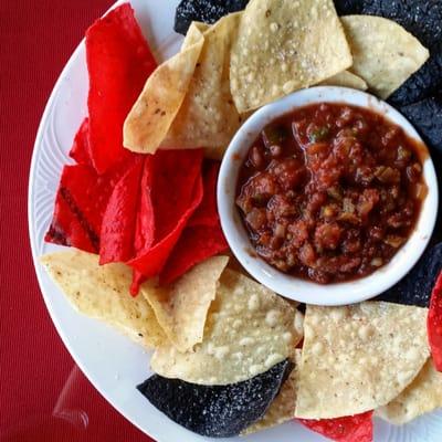 Happy hour free chips and salsa!