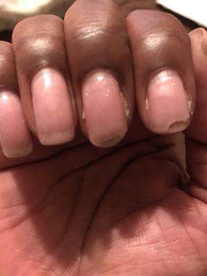 A simple GEL manicure