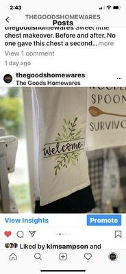 Kitchen towels