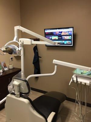 Modern high tech dental office