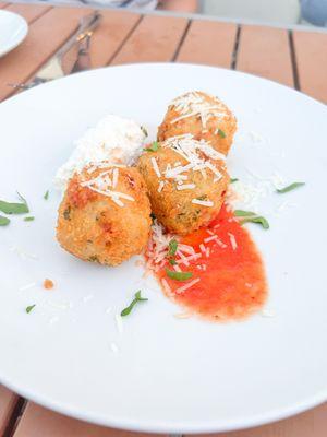 Arancini with Fontina