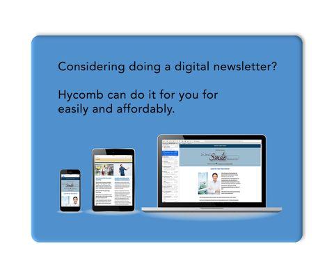 Save money with digital newsletters!