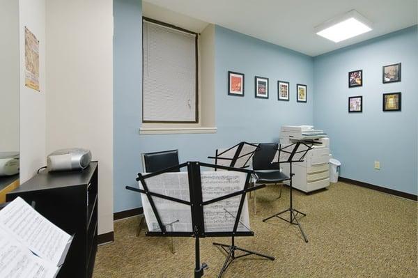 Music practice room not offered by other communities