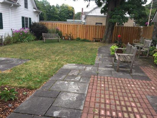 Cute reading patio!