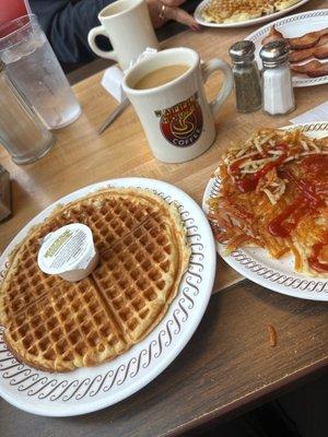 Waffle Hash browns