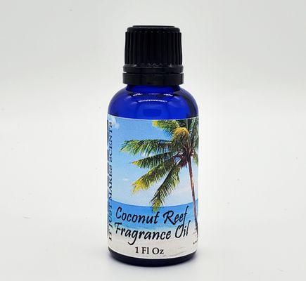 Our Aroma Coconut Reef is a fresh coconut scent