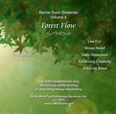 EMDR Inspired Bilateral Music CD Vol. 4 - Forest Flow - Available for purchase