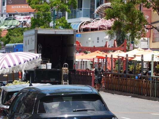 When you come up from the trolley into little Italy the many places you will see and the restaurants of the best food.