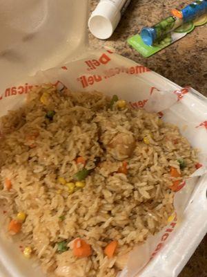 Shrimp fried rice