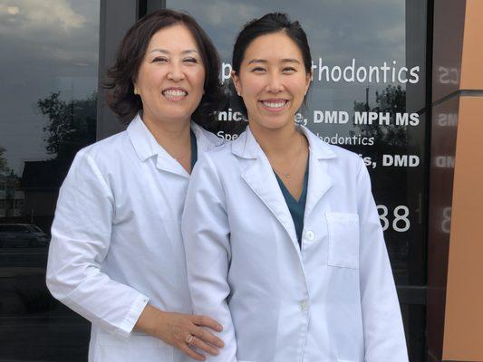 Dr. Eunice Lee and Dr. Stephanie Bosshard.