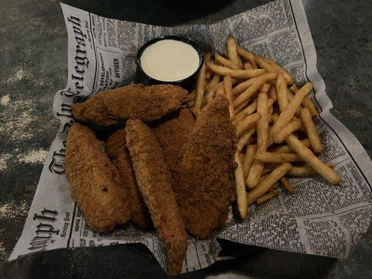 Chicken tenders with old bay seasoning