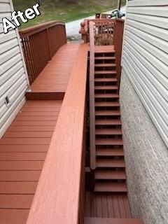 My deck after - beautiful