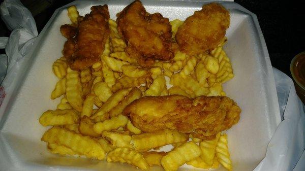 Chicken tender combo