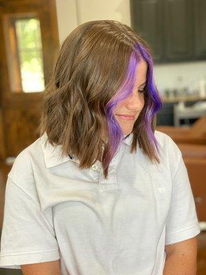 Purple Streaks