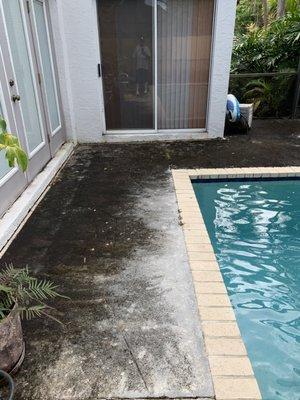 Pool Deck 
 Before