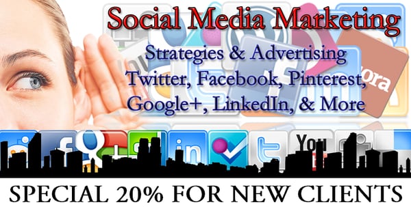 20% Off full Social Media Campaigns (Marketing / Management / Development)