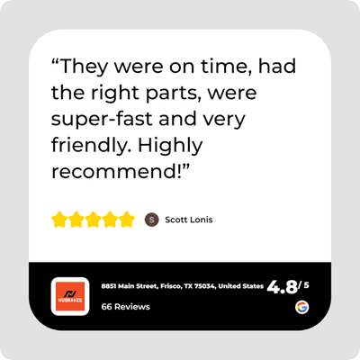 Nubrakes Customer Review